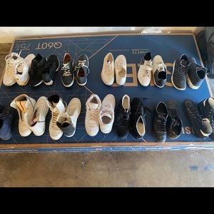 Vans, Nike air, LV, Gordon Rush